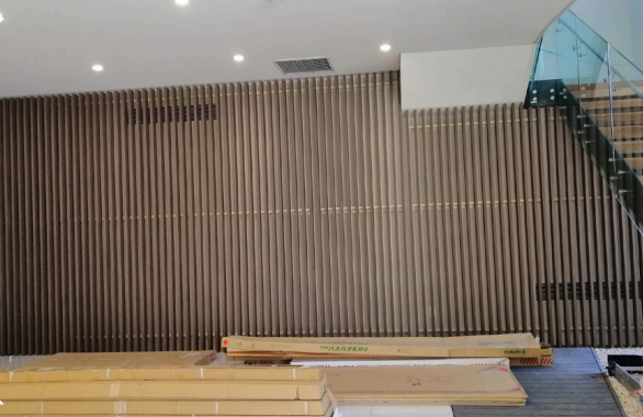 Lam trang trí cho vách và trần chìm cho công trình Fukuvi KCN Amata