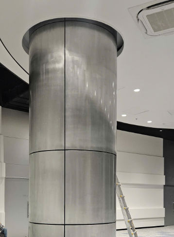 Cột nhôm cho tòa nhà Daikin