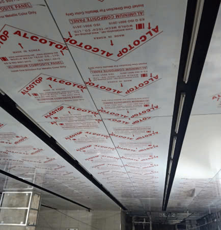 Trần alu cho công trình nhà ga Metro tuyến số 1